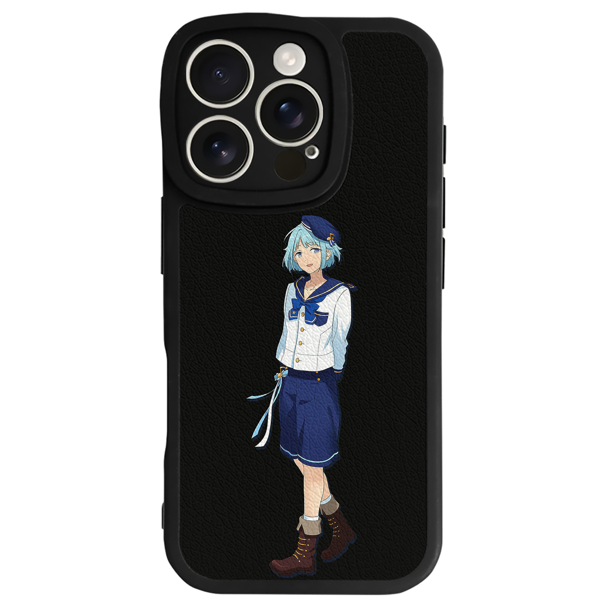 （画像用） あんさんぶるスターズ! Ensemble Stars 【iPhone 16シリーズ対応】シリコンスマホケース（レザー調） 材質：シリコン
